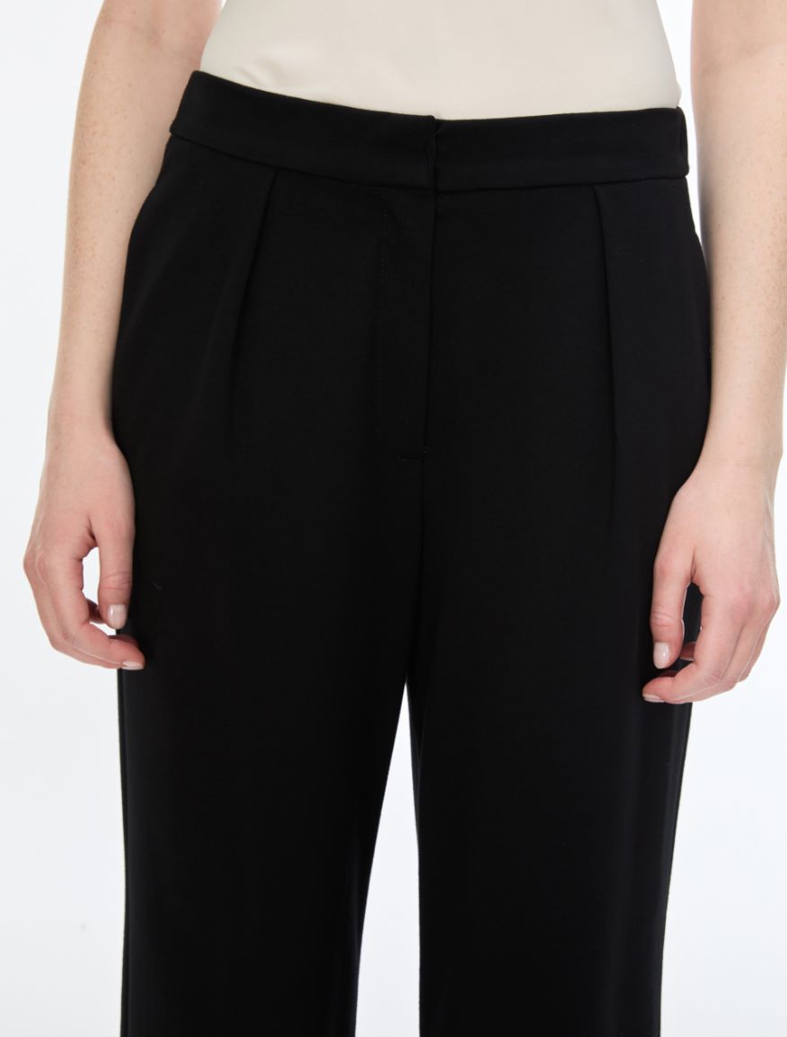 Hose aus Jersey - SCHWARZ - iBlues - 3