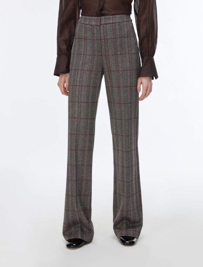 Jacquard trousers - iBlues