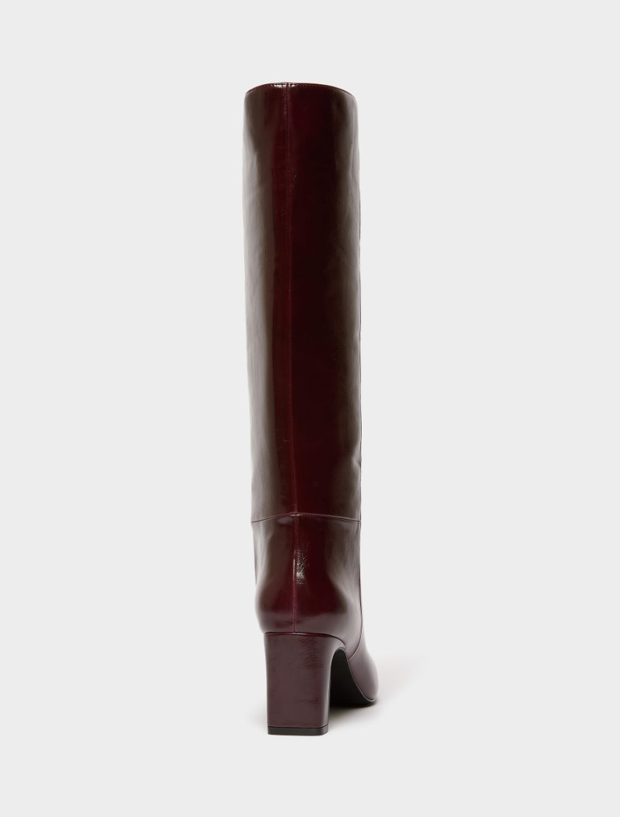 Square-toe boots - WINE-COLOURED - iBlues - 3