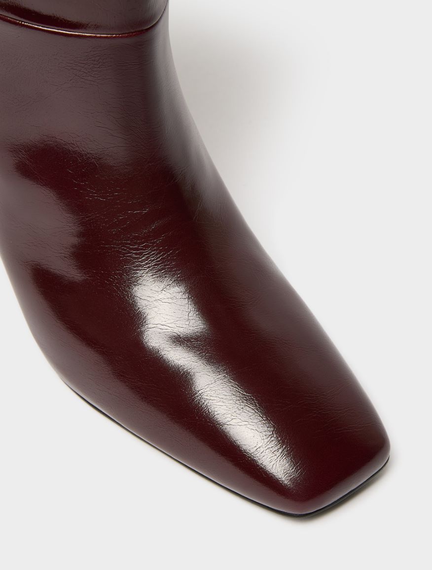 Square-toe boots - WINE-COLOURED - iBlues - 4