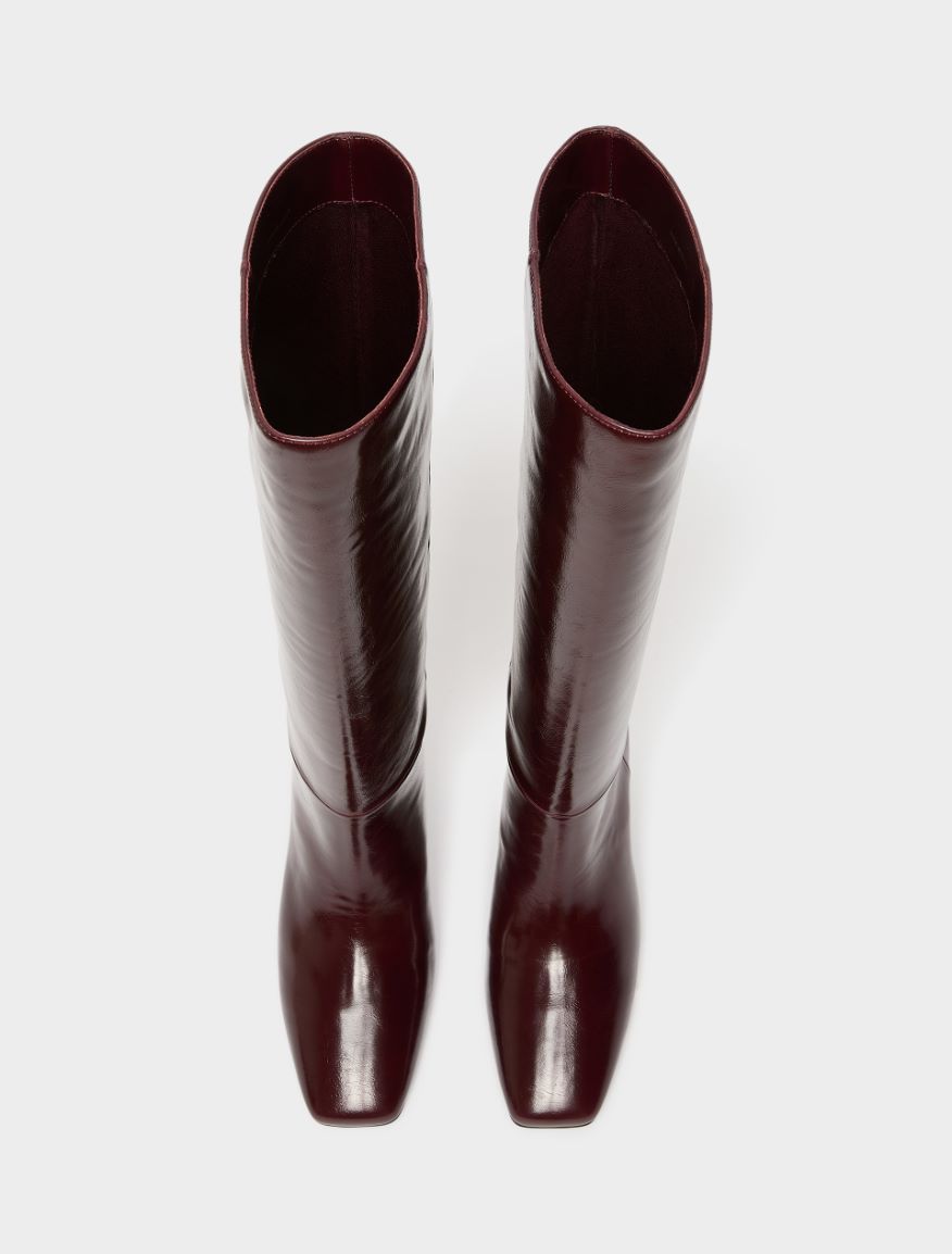 Square-toe boots - WINE-COLOURED - iBlues - 7