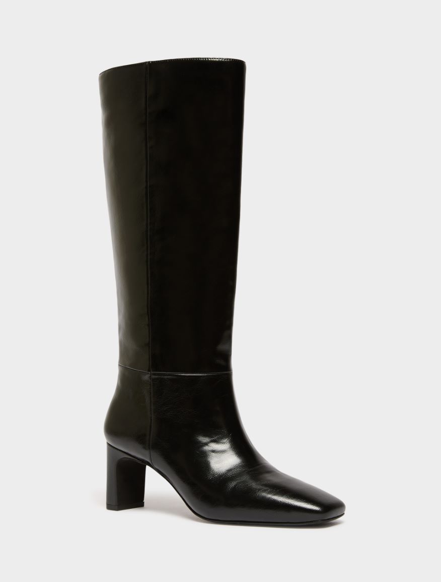 Square-toe boots - BLACK - iBlues - 2