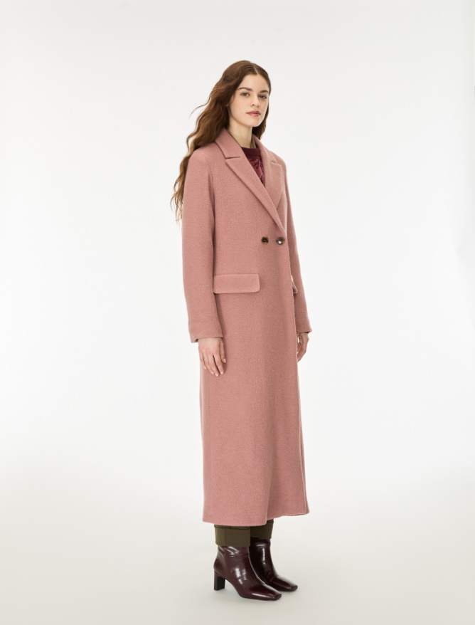 Boiled wool coat - iBlues - 4
