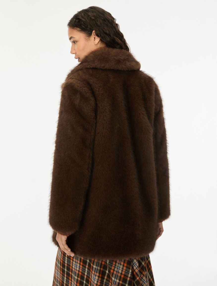 Jersey coat - BROWN - iBlues - 2