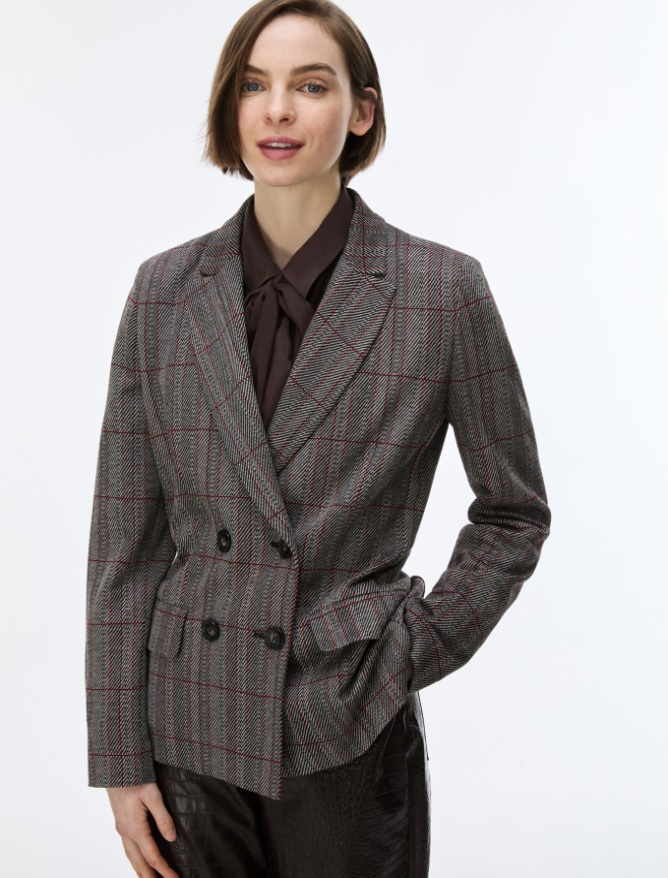 Blazer aus Jersey - iBlues