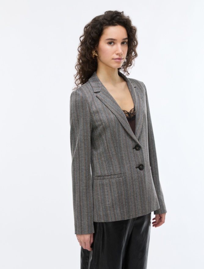 Jacquard blazer - iBlues
