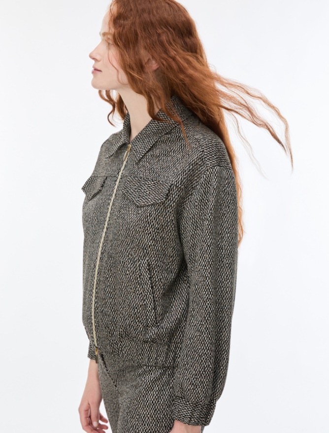 Relaxed bomber jacket - iBlues