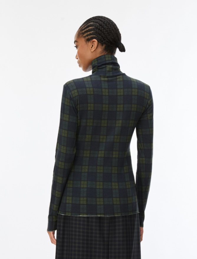 Bedruckter Rollkragenpullover - iBlues - 2