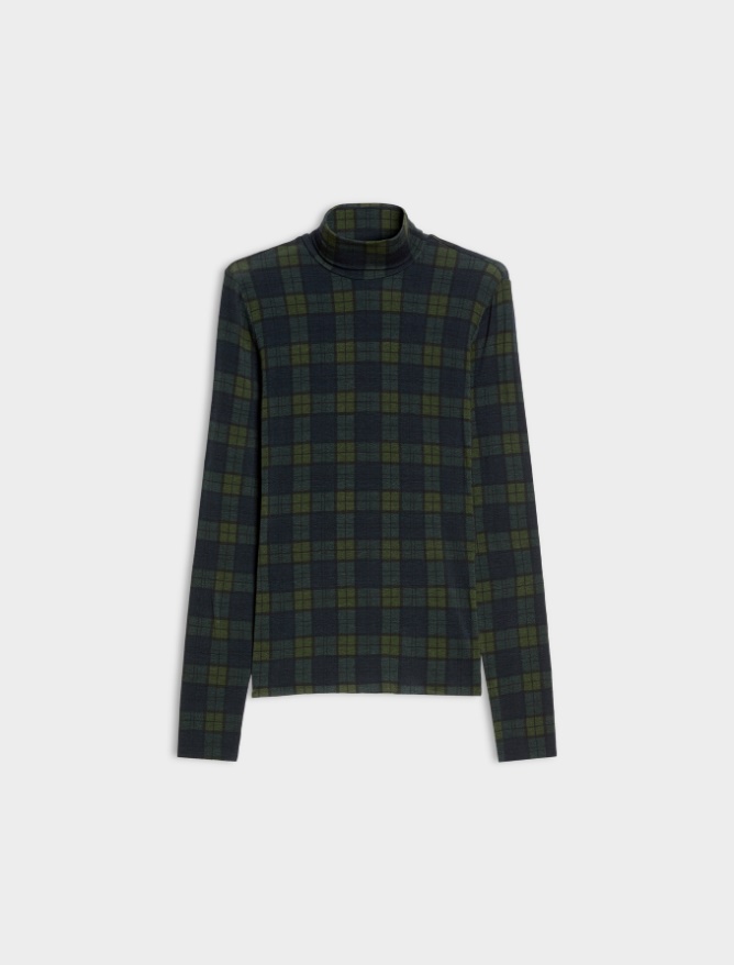 Printed polo-neck jumper - iBlues - 5