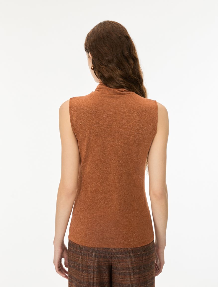 Lurex top - COPPER - iBlues - 2