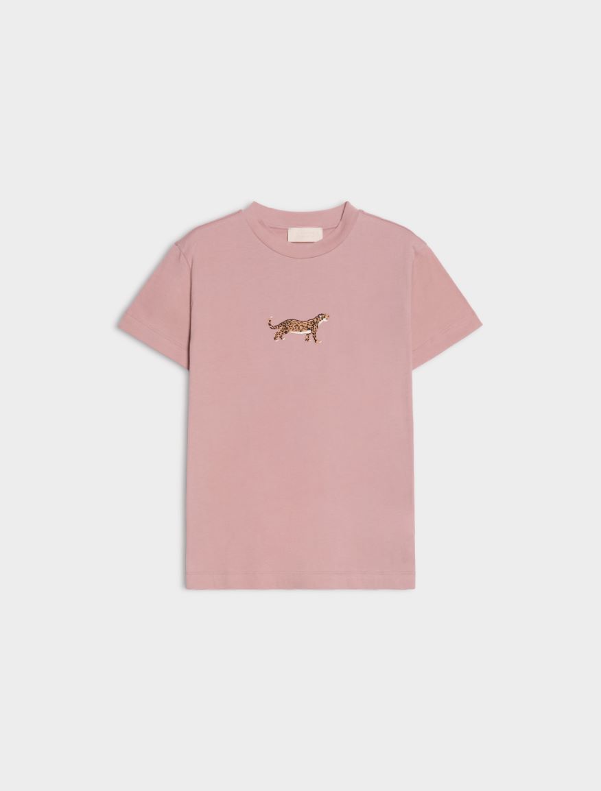 T-shirt brodé - ROSE - iBlues - 5
